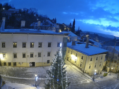 webkamera Banská Štiavnica 4.1.2025 06:55:25