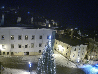 webkamera Banská Štiavnica 4.1.2025 19:55:28