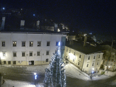 webkamera Banská Štiavnica 4.1.2025 21:25:30