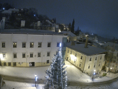 webkamera Banská Štiavnica 5.1.2025 20:05:33