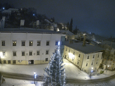 webkamera Banská Štiavnica 5.1.2025 22:15:28