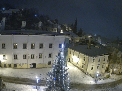 webkamera Banská Štiavnica 5.1.2025 23:15:31