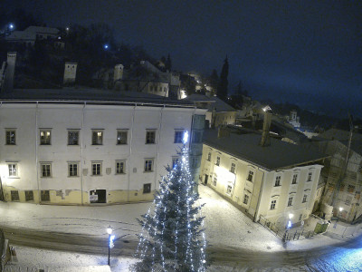 webkamera Banská Štiavnica 6.1.2025 00:05:28