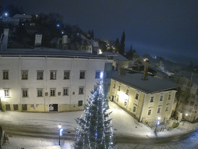 webkamera Banská Štiavnica 6.1.2025 17:45:30