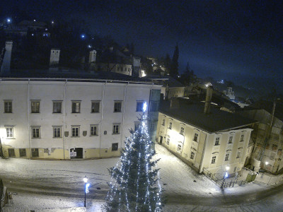 webkamera Banská Štiavnica 6.1.2025 19:45:30