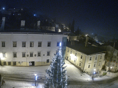 webkamera Banská Štiavnica 6.1.2025 20:45:31