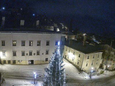 webkamera Banská Štiavnica 7.1.2025 05:45:32