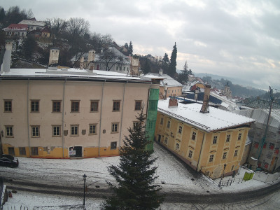 webkamera Banská Štiavnica 7.1.2025 07:45:30