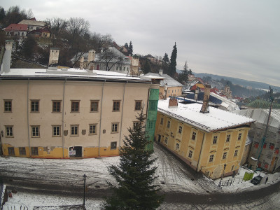 webkamera Banská Štiavnica 7.1.2025 10:45:32