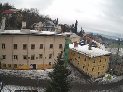 webkamera Banská Štiavnica 7.1.2025 14:25:30