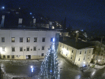 webkamera Banská Štiavnica 7.1.2025 17:45:31