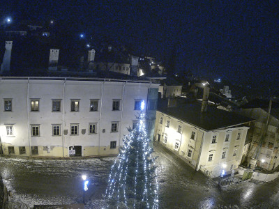 webkamera Banská Štiavnica 7.1.2025 17:55:31