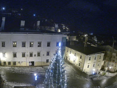 webkamera Banská Štiavnica 7.1.2025 22:35:31