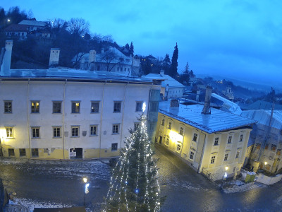 webkamera Banská Štiavnica 8.1.2025 16:35:32