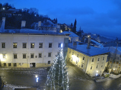 webkamera Banská Štiavnica 8.1.2025 16:45:32