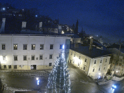 webkamera Banská Štiavnica 8.1.2025 17:05:32