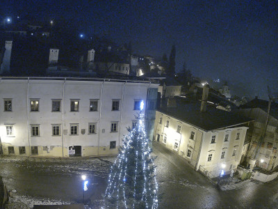 webkamera Banská Štiavnica 8.1.2025 17:25:32