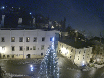 webkamera Banská Štiavnica 8.1.2025 17:55:33