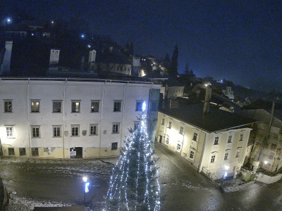 webkamera Banská Štiavnica 8.1.2025 18:15:33