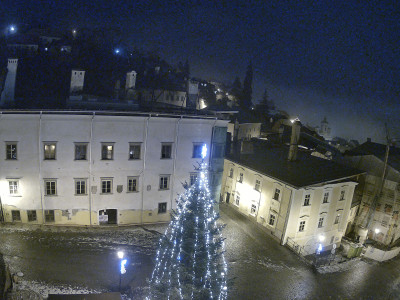 webkamera Banská Štiavnica 8.1.2025 18:45:33