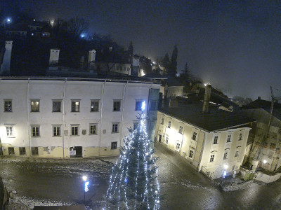 webkamera Banská Štiavnica 8.1.2025 18:55:32