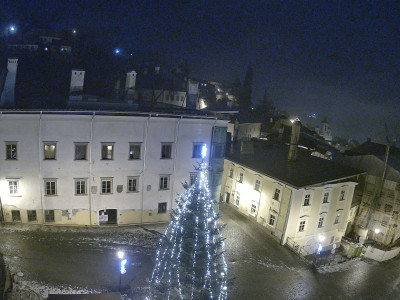 webkamera Banská Štiavnica 8.1.2025 21:15:32