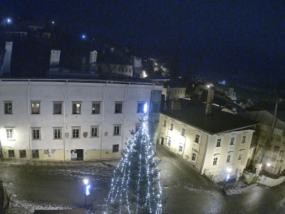 webkamera Banská Štiavnica 8.1.2025 21:45:33