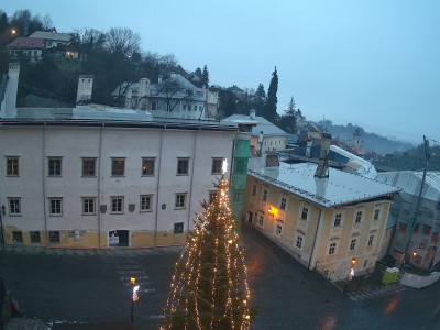 webkamera Banská Štiavnica 9.1.2025 16:15:33