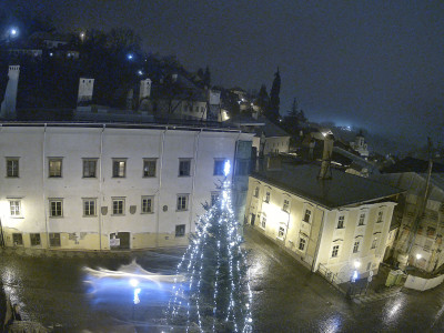 webkamera Banská Štiavnica 9.1.2025 17:35:35