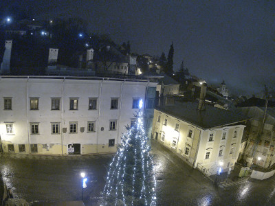 webkamera Banská Štiavnica 9.1.2025 18:15:34