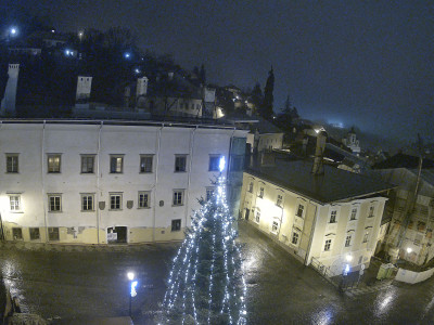 webkamera Banská Štiavnica 9.1.2025 18:35:35