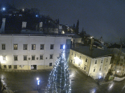 webkamera Banská Štiavnica 9.1.2025 18:45:34