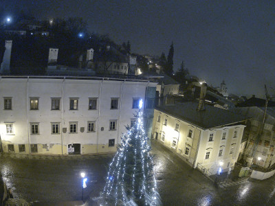 webkamera Banská Štiavnica 9.1.2025 18:55:34