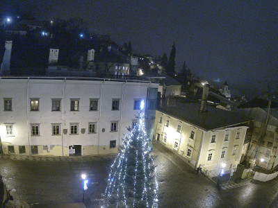 webkamera Banská Štiavnica 9.1.2025 21:35:36