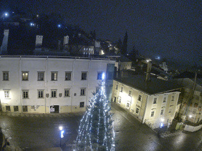 webkamera Banská Štiavnica 9.1.2025 21:45:34