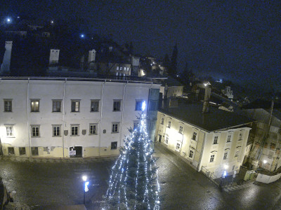 webkamera Banská Štiavnica 9.1.2025 22:15:34