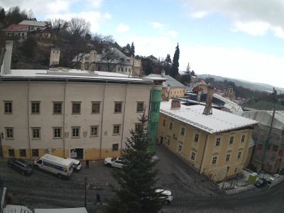 webkamera Banská Štiavnica 10.1.2025 11:25:34