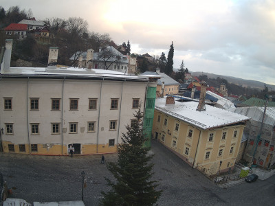 webkamera Banská Štiavnica 10.1.2025 15:25:34