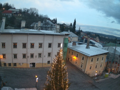 webkamera Banská Štiavnica 10.1.2025 16:35:37