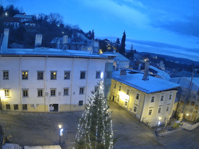 webkamera Banská Štiavnica 10.1.2025 16:45:35