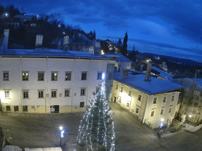 webkamera Banská Štiavnica 10.1.2025 16:55:35