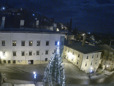 webkamera Banská Štiavnica 10.1.2025 18:15:35