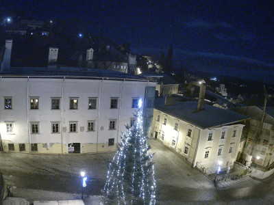 webkamera Banská Štiavnica 10.1.2025 18:55:35