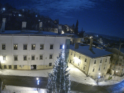 webkamera Banská Štiavnica 13.1.2025 19:45:40