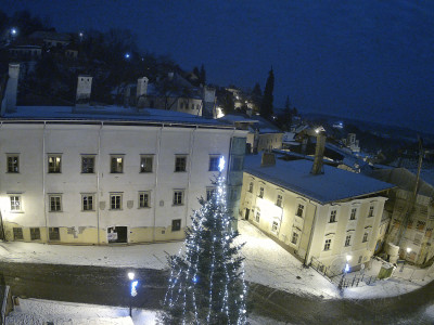 webkamera Banská Štiavnica 13.1.2025 22:16:38