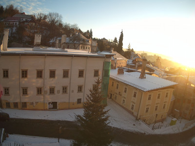 webkamera Banská Štiavnica 14.1.2025 07:56:38