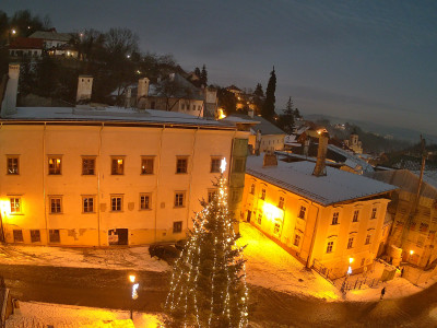 webkamera Banská Štiavnica 14.1.2025 16:56:40