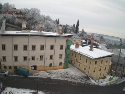 webkamera Banská Štiavnica 21.1.2025 07:56:48