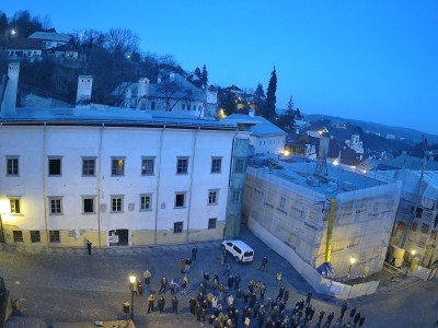 webkamera Banská Štiavnica 21.3.2025 18:28:13